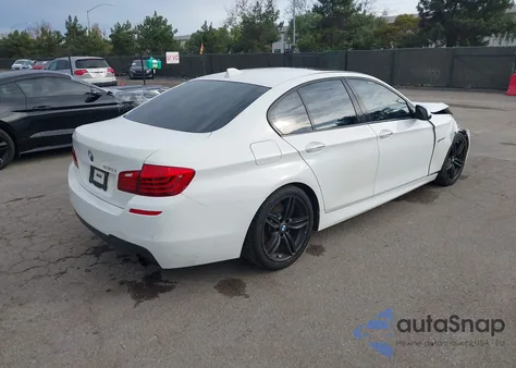 2014 BMW 535I из США, поврежденный, VIN WBA5B1C50ED476355